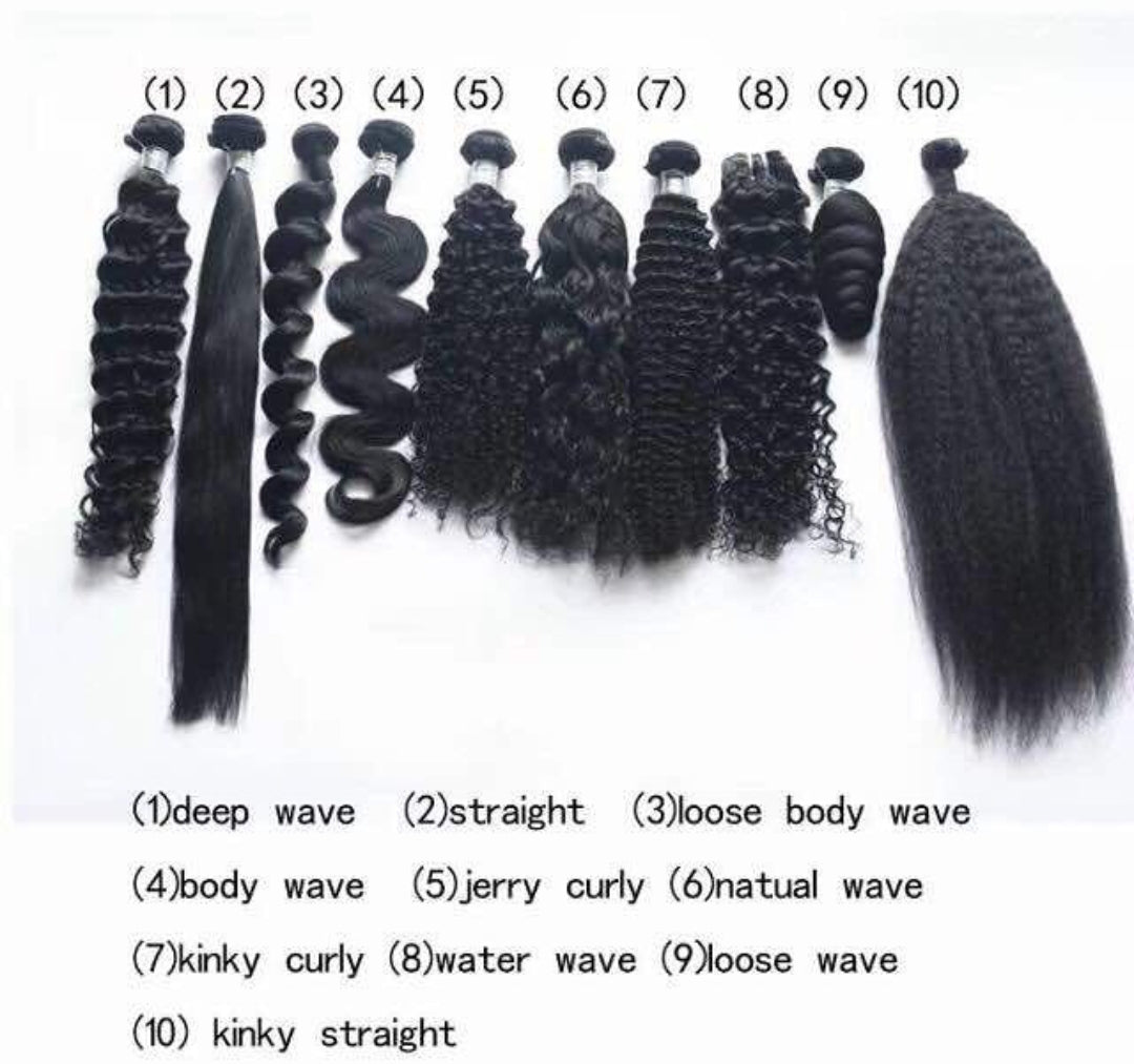 10A 100% Virgin Human Hair Bundles