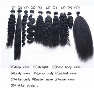 10A 100% Virgin Human Hair Bundles